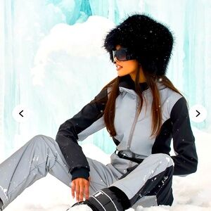 Fashion Nova Winter Sports Reflective Ski Jumpsuit